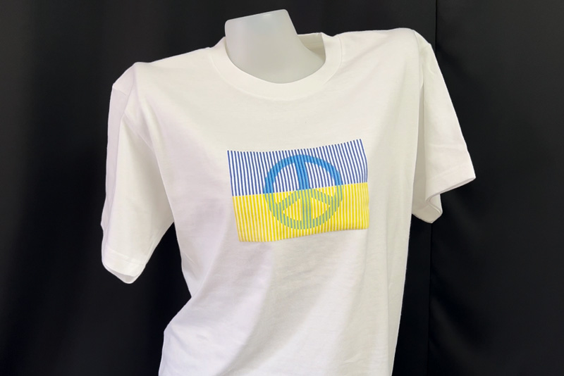 ウクライナ人道危機支援金用Tシャツ